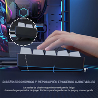 Teclado Mecánico Con Rgb (Teclado En Español)