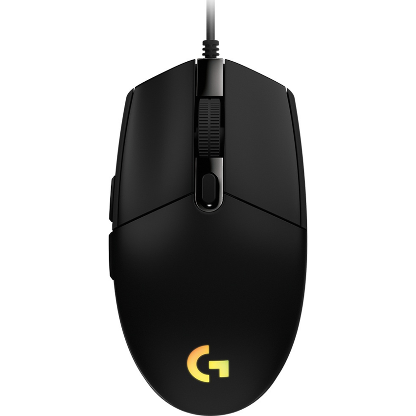 Ratón Gamer Logitech Óptico G203 LightSync, Alámbrico, USB, 8000DPI