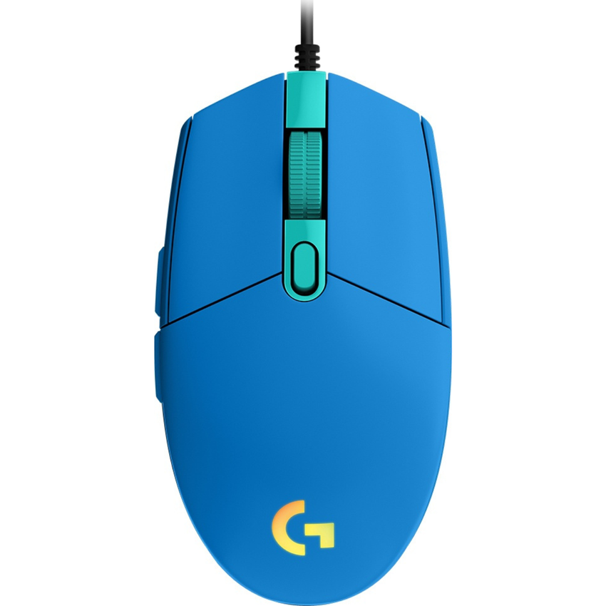 Ratón Gamer Logitech Óptico G203 LightSync, Alámbrico, USB, 8000DPI