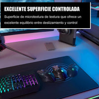 Alfombrilla de ratón Gamer 80x30cm (NEGRO)